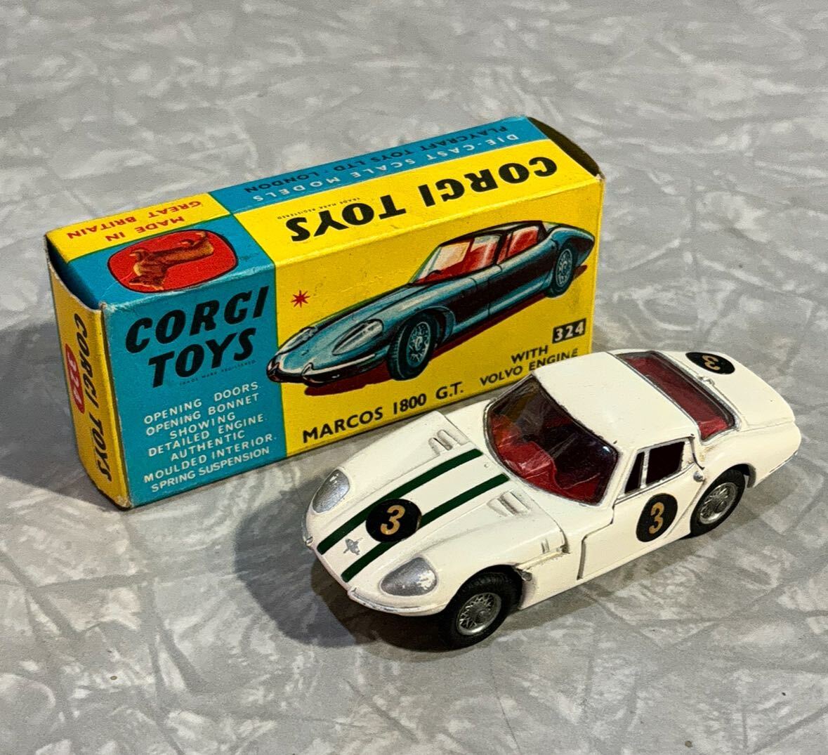 あ コーギー CORGI マーコス 1800GT with volvo engine拍卖