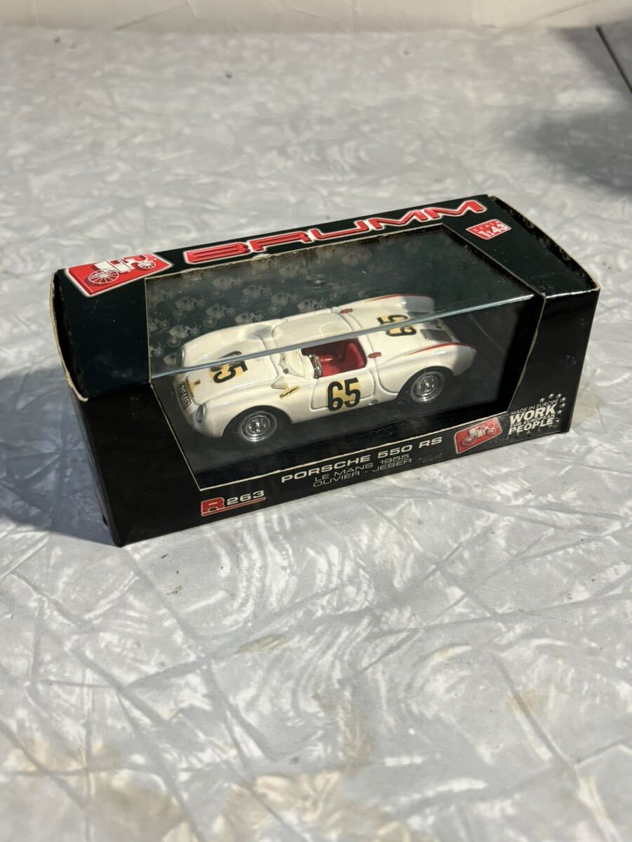 あ ポルシェ550 RS ル・マン le mans BRUMN 1:43拍卖