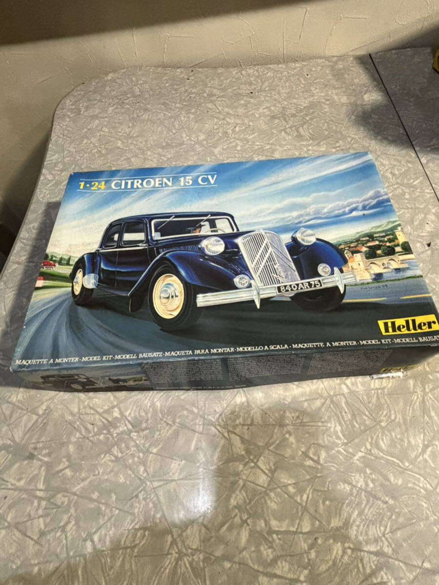 い Heller Citroen 15cv プラモデル 1/24拍卖