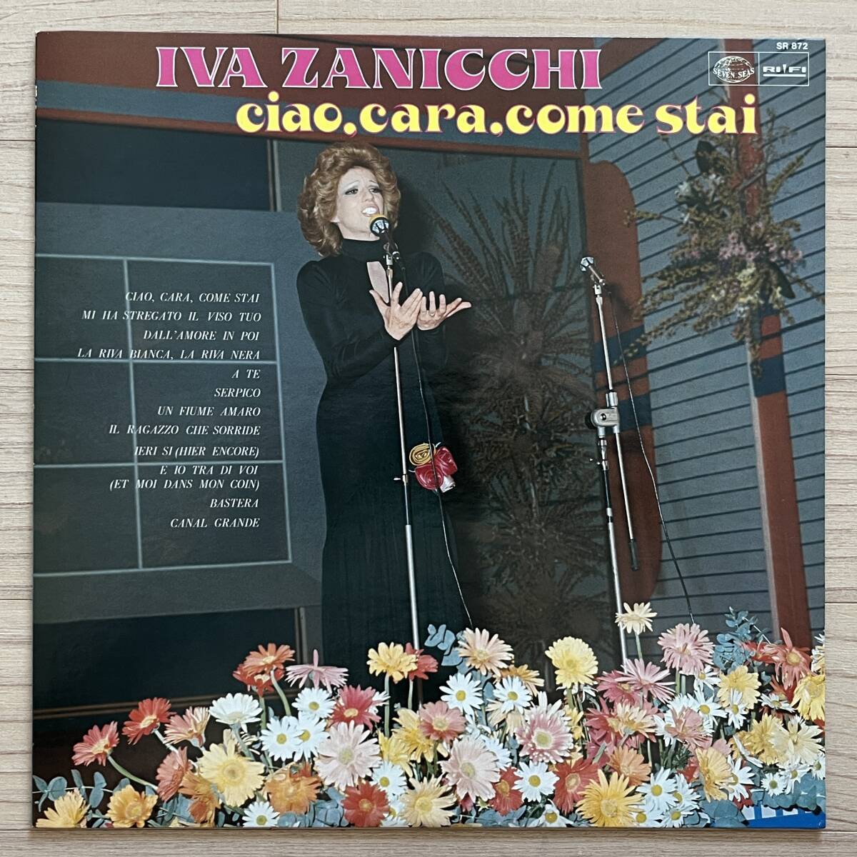 【国内盤/Vinyl/12''/Seven Seas/SR 872/74年盤/with Liner】さよならも言わずに / イヴァ・ザニッキ ........................... //Pop//拍卖