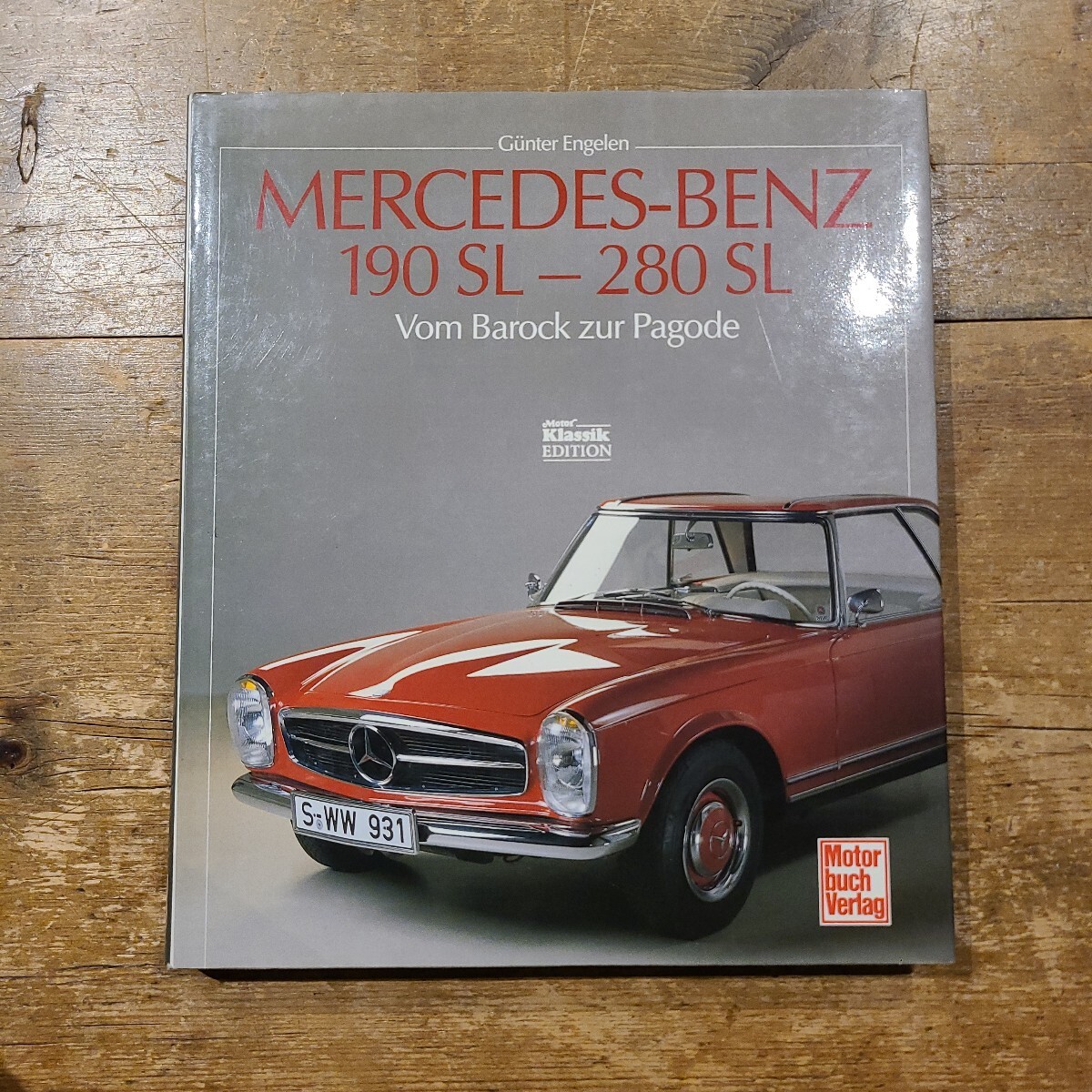 MERCEDES-BENZ メルセデスベンツ/190SL-280SL/Vom Barock zur Pagode/Motor buch Verlag/ 洋書/旧車拍卖