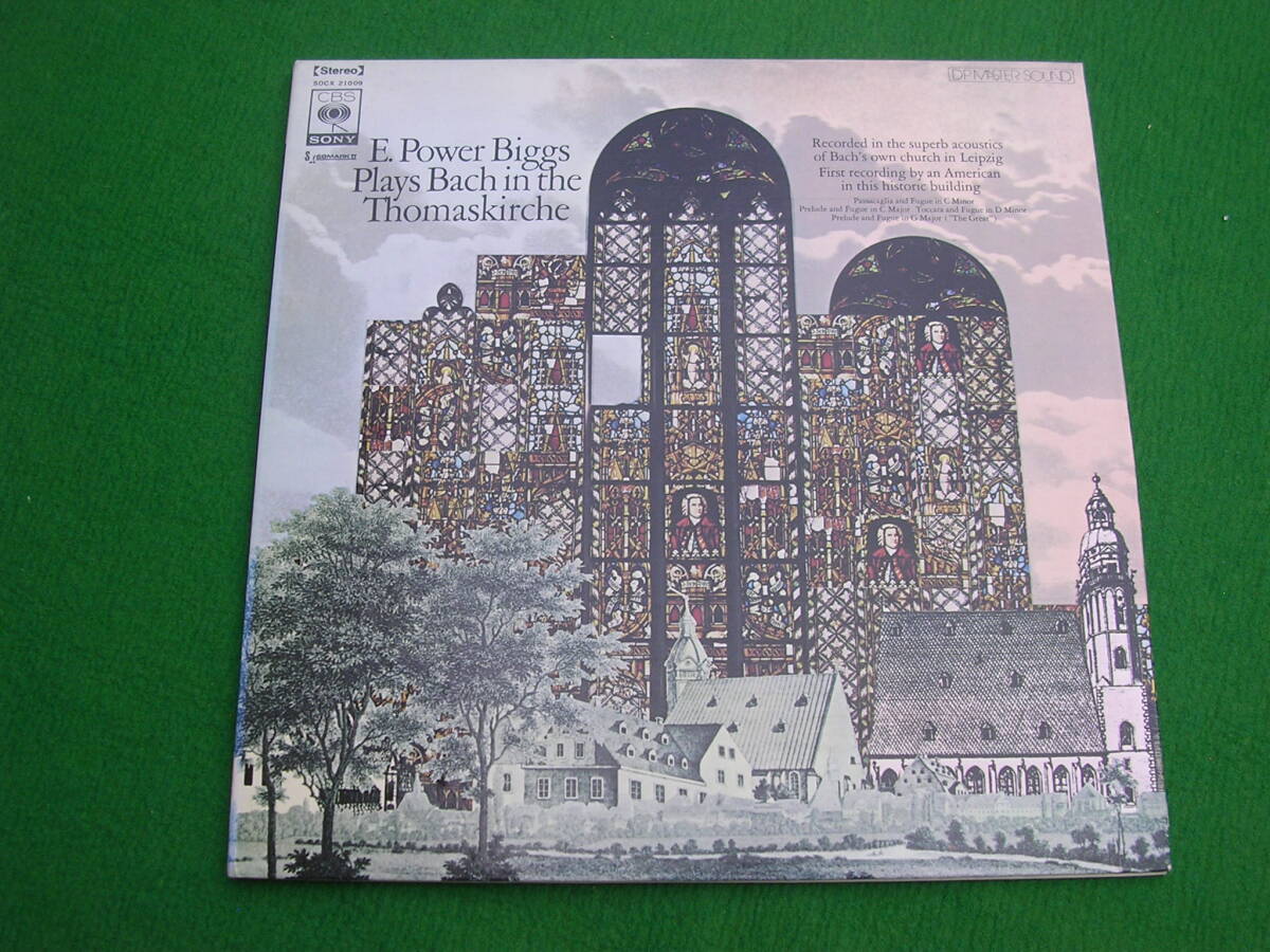 LP◇ビッグス / バッハ / トッカータとフーガ ニ短調 ・トーマス教会のパワー・ビッグス拍卖