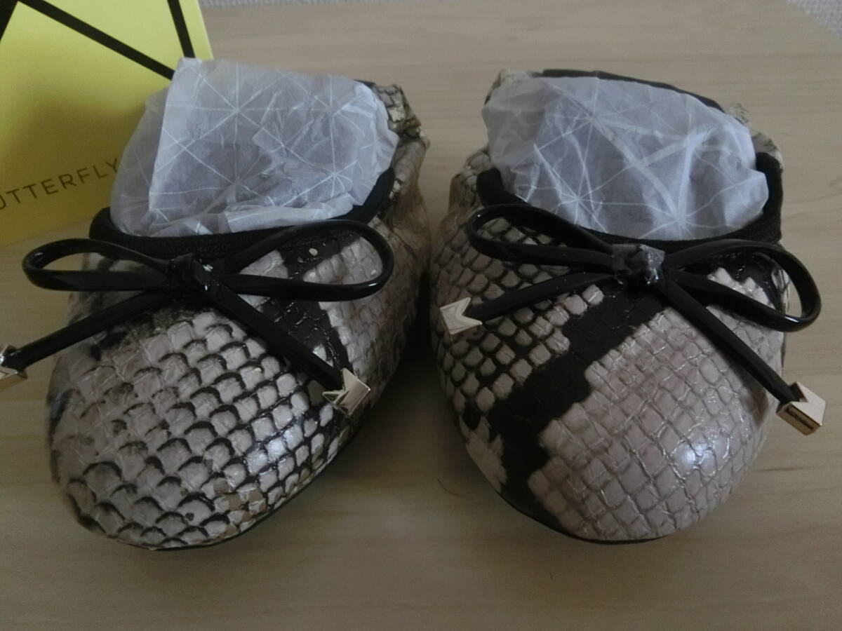 未使用★サイズ39★24.5㎝★バタフライツイスト★BUTTERFLYTWISTS★フラットシューズバレエシューズ②拍卖