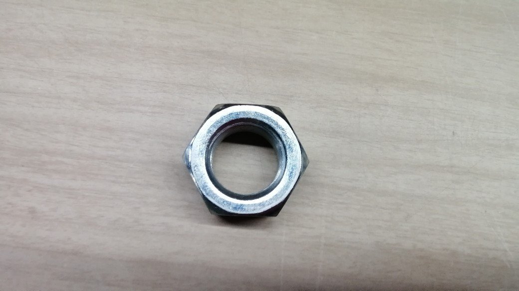 00816 六角ナット2種細目 M24x1.5 三価ホワイト 40個入り拍卖