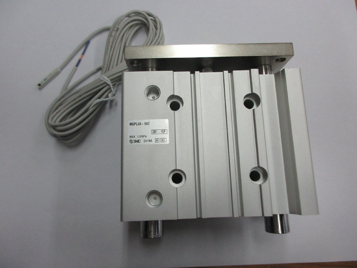 00615 SMC ガイド付薄形シリンダ MGPL40-50Z拍卖
