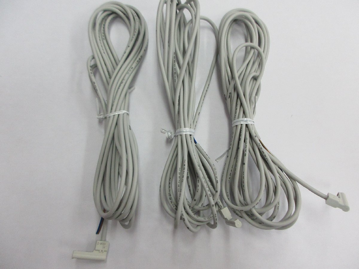 00332 SMC 無接点オートスイッチ 一般(汎用)形/直接取付タイプ D-M9BV 3m 3本組拍卖