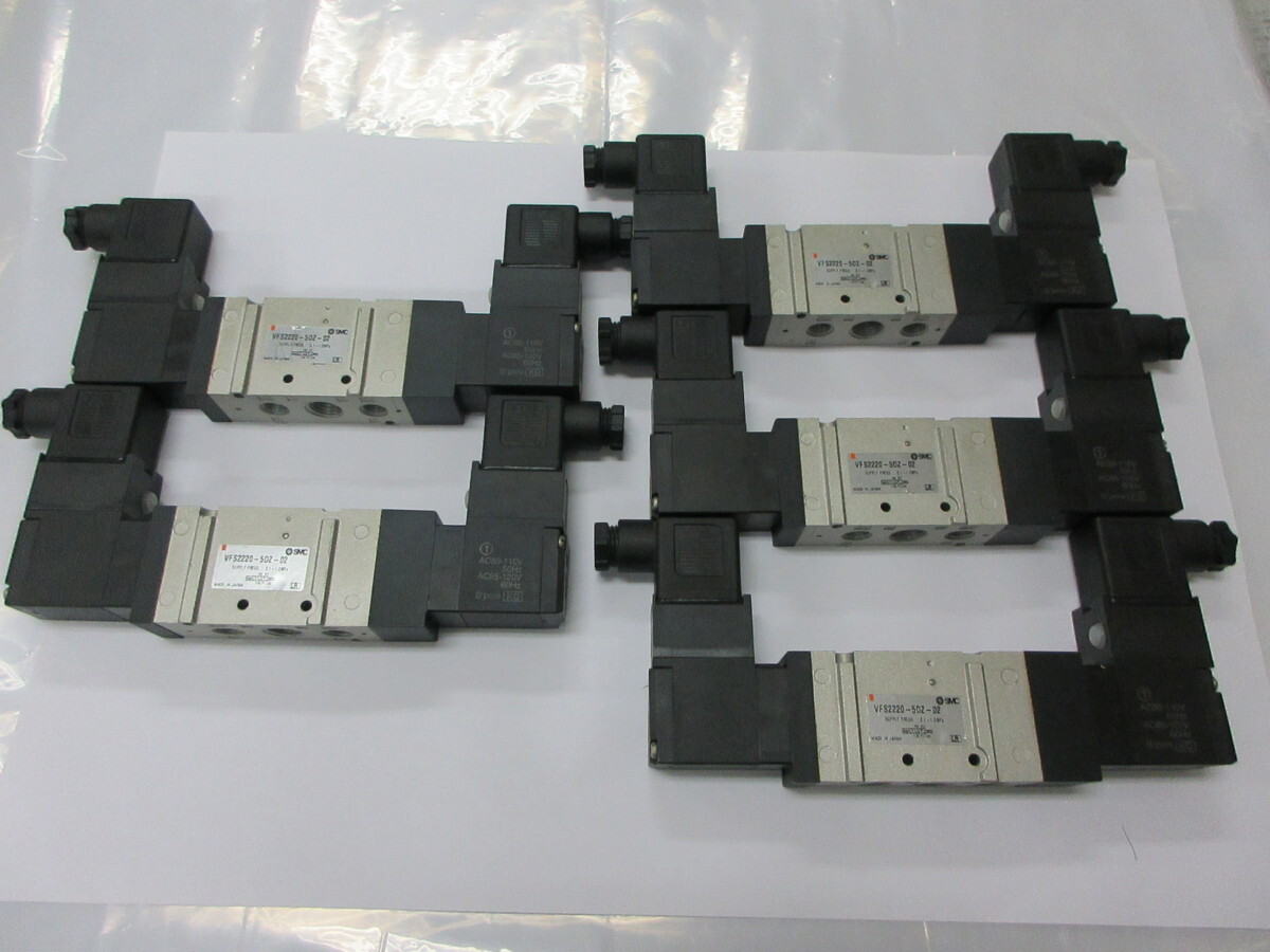 00042 SMC ポートパイロット形 メタルシール:直接配管形 VFS2220-5DZ-02拍卖