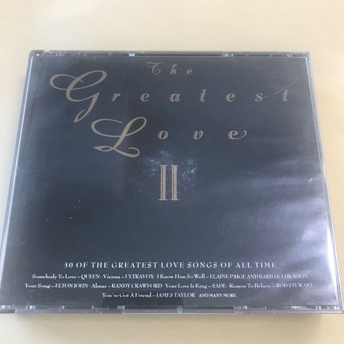 Queen Ultravox Elaine Paige/Barbara Dickson Commodores Elvis Presley【THE GREATEST LOVE II】2CD美品cdhyp 33拍卖