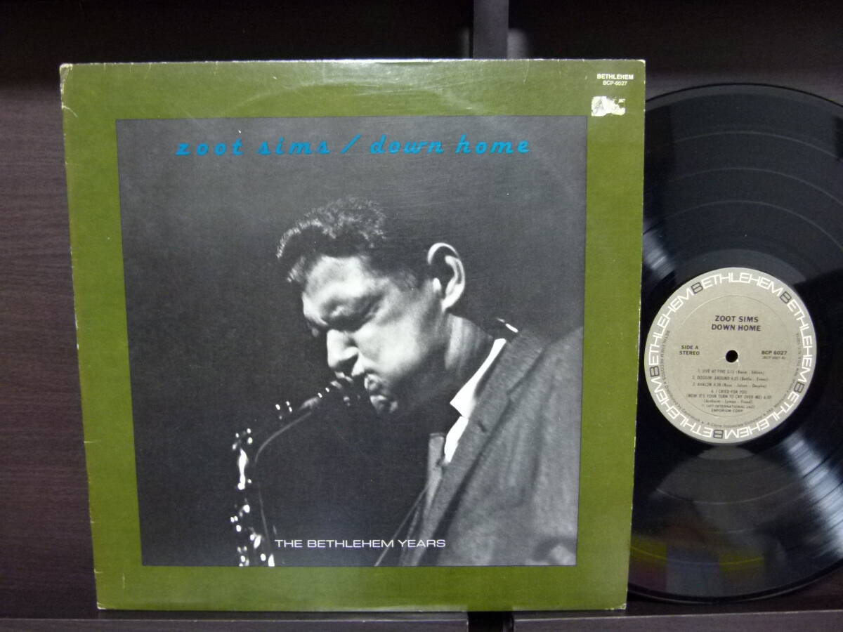 ■激レア■美盤■ZOOT SIMS■DOWN HOME■拍卖