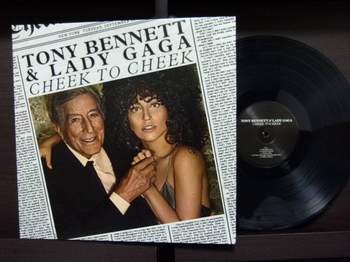 ■激レア■美盤オリジナル■TONY BENNETT & LADY GAGA■CHEEK TO CHEEK■ダブルジャケット拍卖