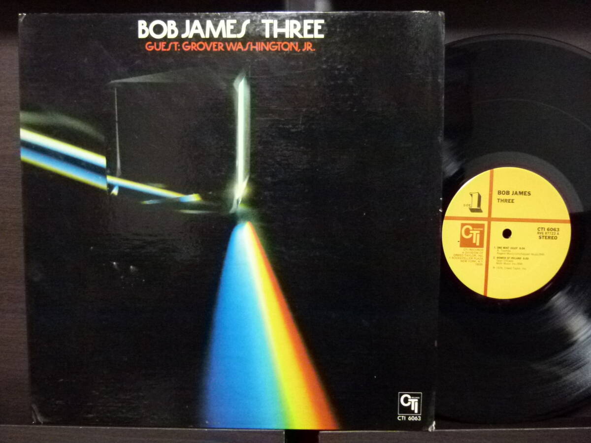 ■激レア■美盤オリジナル■BOB JAMES■THREE■コーティングダブルジャケット拍卖