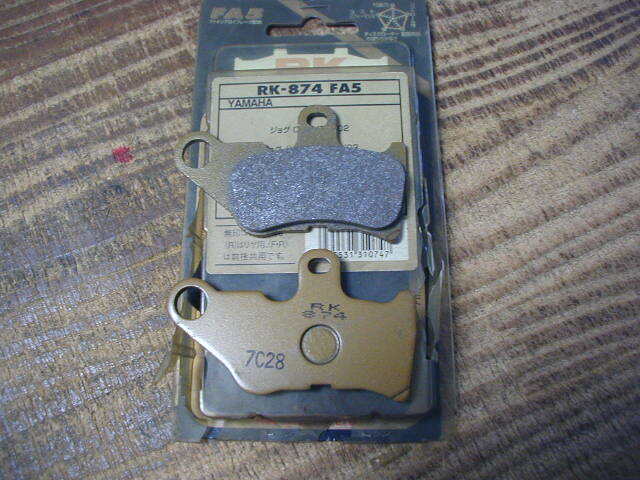 51369★リモコンJOGZR★未使用・フロントブレーキパッド(874FA5)拍卖