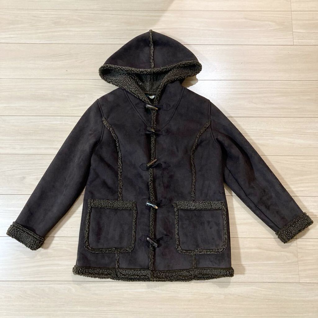 L.L.Bean エルエルビーン ダッフルコート Sサイズ 茶色 ブラウン 裏ボア拍卖