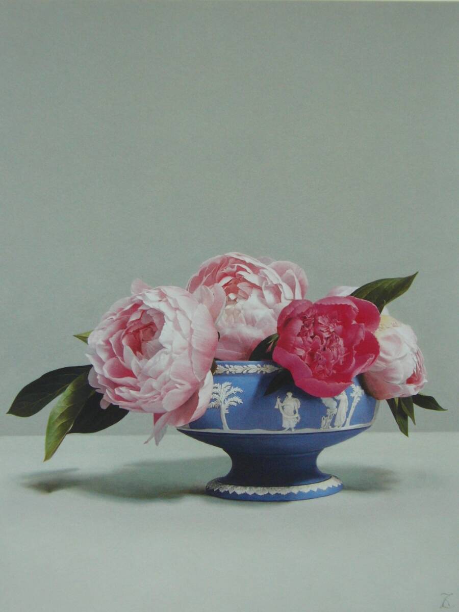 五味 文彦 「芍薬」、厳選、希少画集・額装画、人気作品、新品高級額 額装付、状態良好、送料無料拍卖