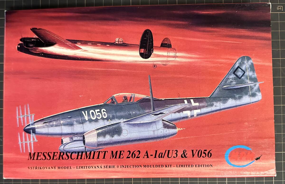 『メッサーシュミット ME 262 A-1a/U3 & V056』MESSERSCHMITT 偵察機型 夜間戦闘機 MPM 1/72スケール【新品・未組立】拍卖