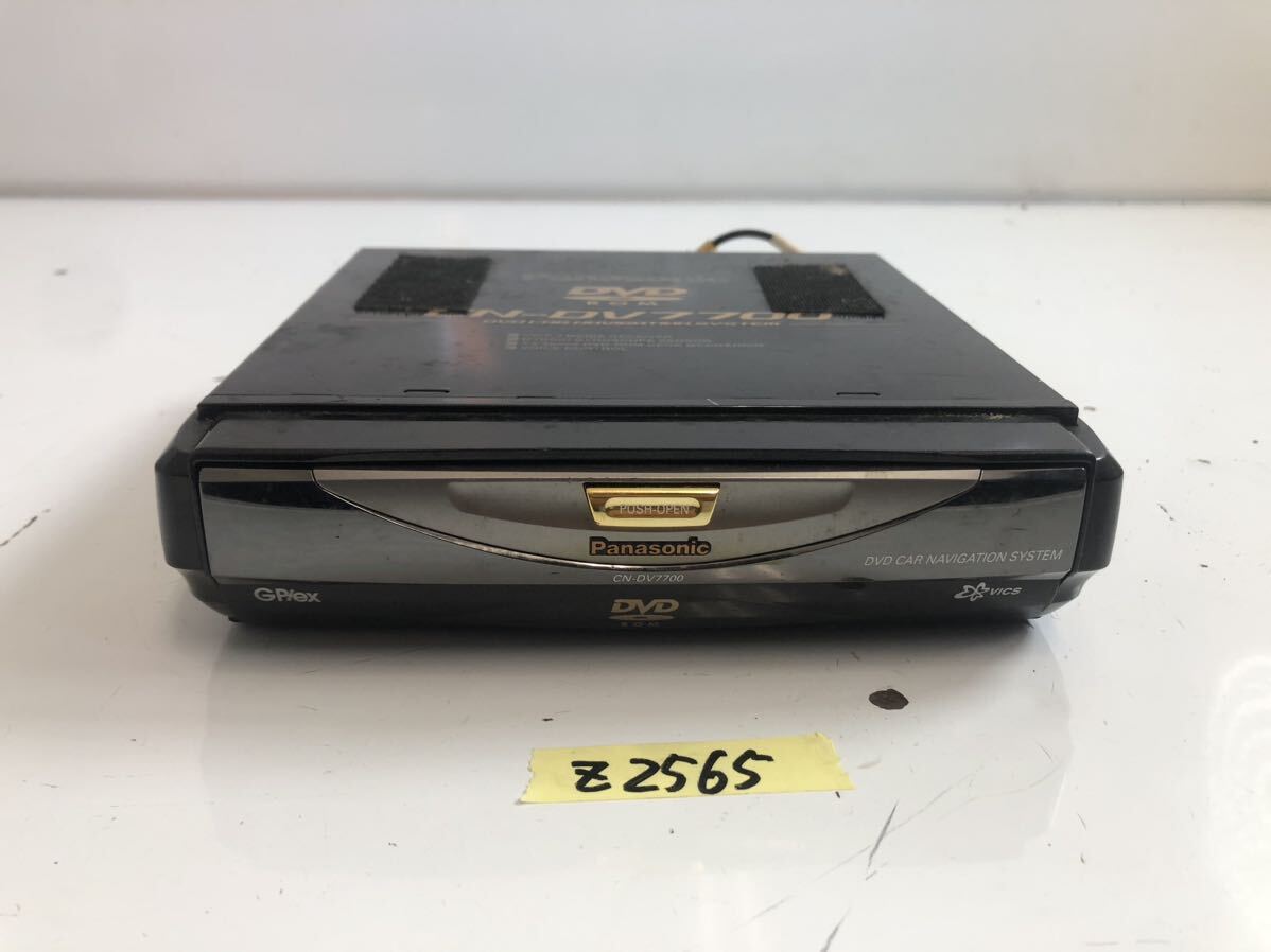 (Z-2565)Panasonic DVDかーナビゲーションシステム CN-DV7700WD 動作未確認 現状品 s/n 50122拍卖