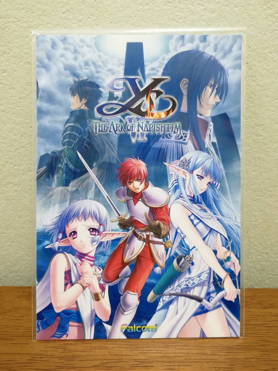 【即決】◆未開封品◆日本ファルコム「イース6 ナピシュテムの匣 ポストカード3枚セット」 田上俊介 Falcom Ys6 イースVI拍卖
