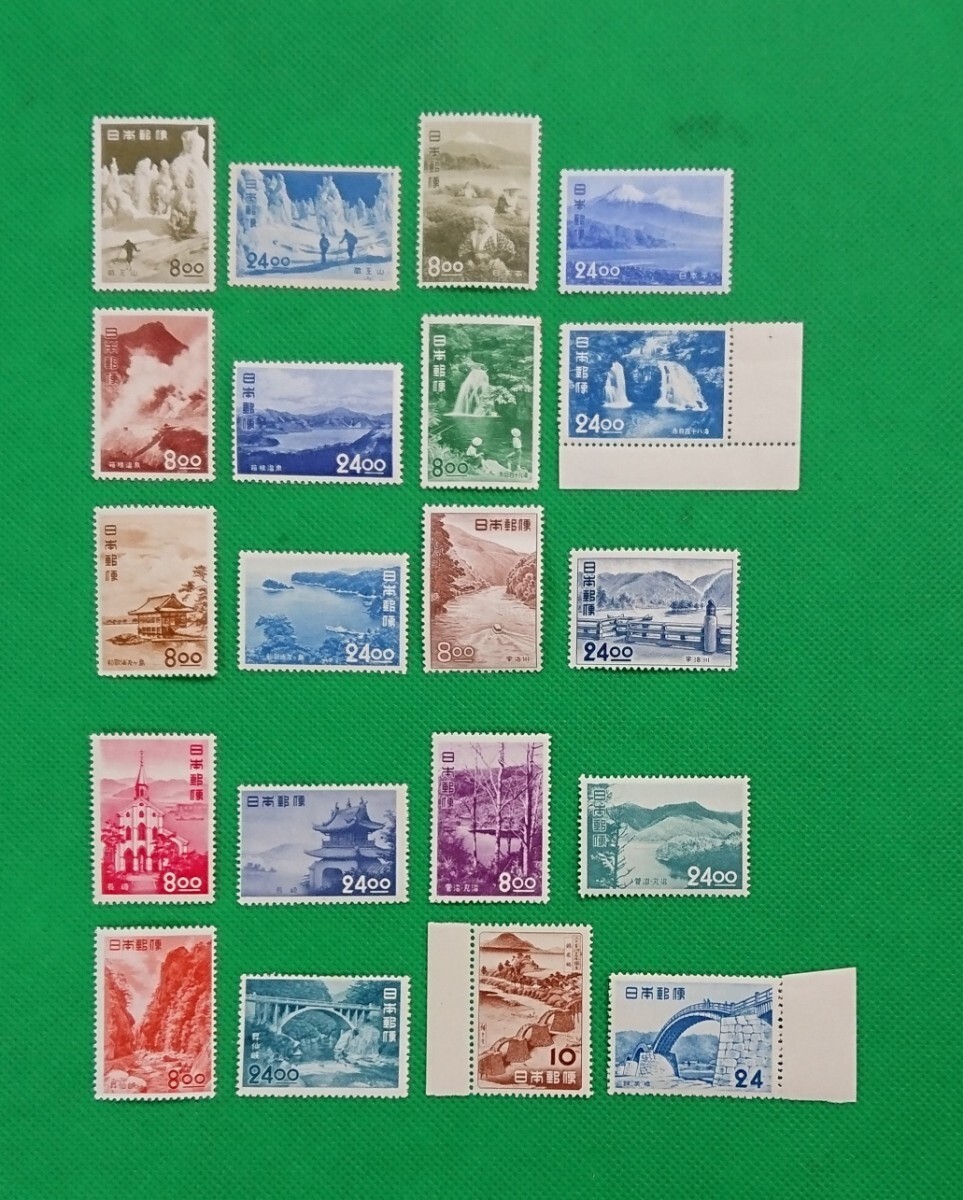 希な高品質収集品!/観光地百選/20種完品//コレクター垂涎/日本平/蔵王他/極上美品/NH/シミ無/シワ無/糊艶良好/カタログ価格61,000円№1185拍卖