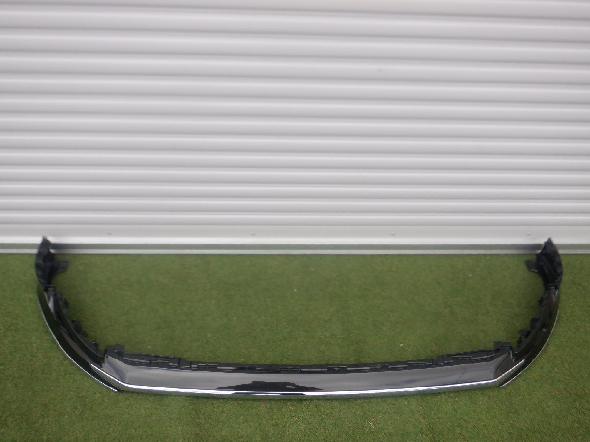 新車外し 純正 TAWH15W LM500H LM エグゼクティブ フロントバンパー 下部分 リップ スポイラー 52702-V2010 グラファイトブラックガラス223拍卖