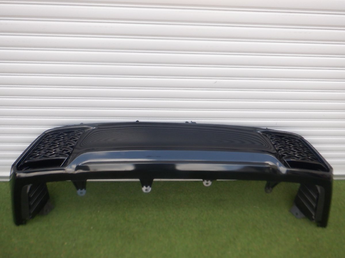 新車外し 純正 TALH17 RX500h Fスポーツパフォーマンス リアバンパー ロアアンダー 52108-48110 グラファイトブラック223 TALA15 RX350拍卖