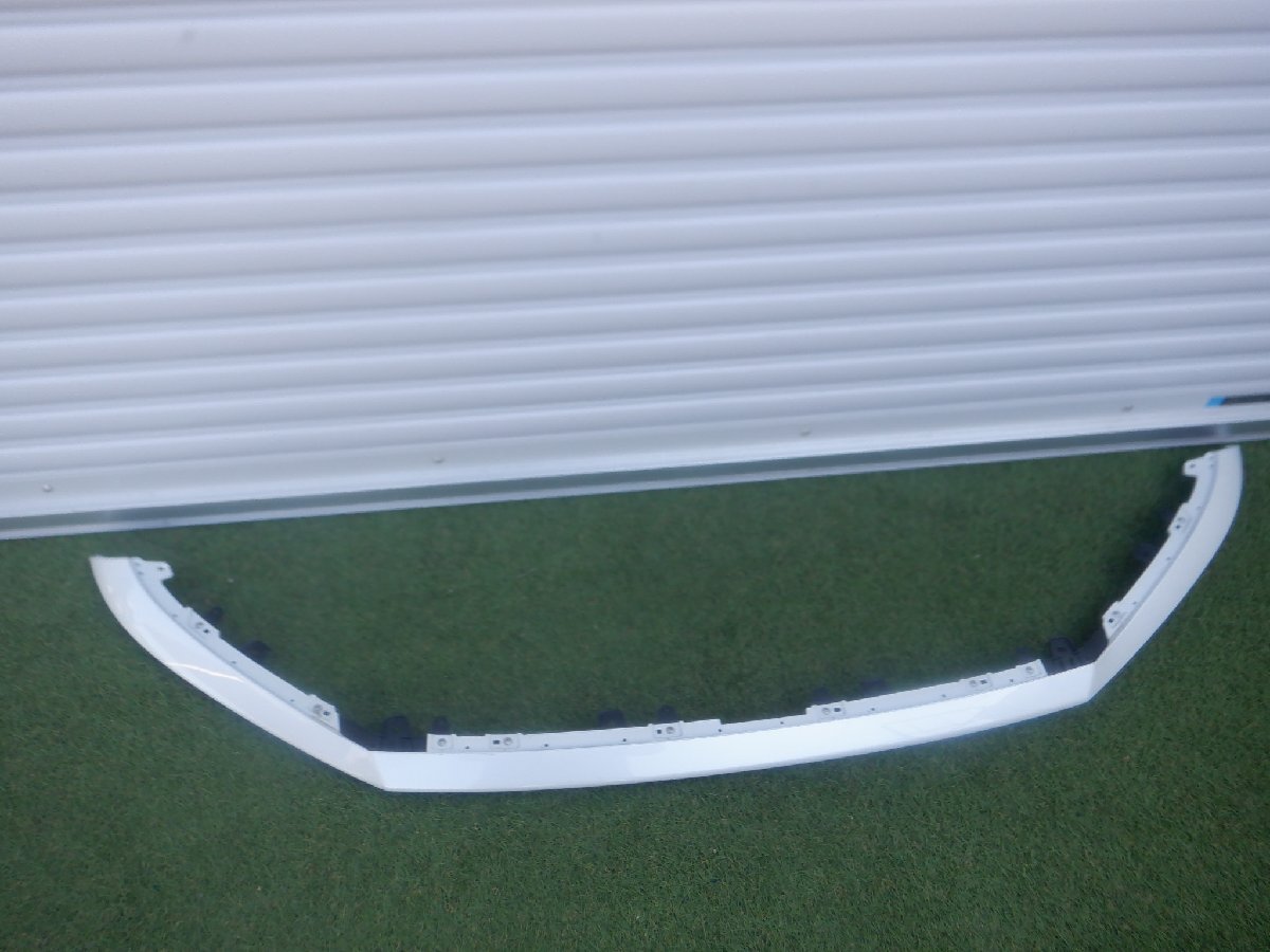 純正 TAHA40W TAHA45W AAHH40 AAHH45 AGH40 AGH45 40 アルファード フロントバンパー 上部 ガーニッシュ 53115-V2050 パールホワイト089拍卖