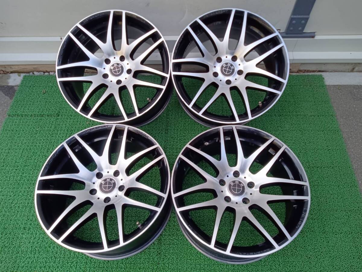 ★希少品★前後異径★ BMW ENERGY INDIVIDUAL MOTERSPORT 19×8.5J/9.5J +15/+19 5H-120 4本セット 5シリーズ等拍卖