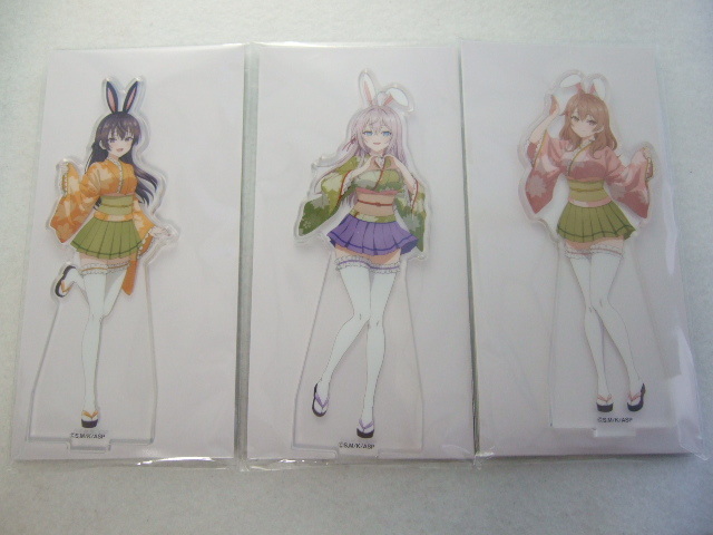 時々ボソッと ロシア語でデレる隣のアーリャさん ファミリーマート限定 アクリルスタンド 全3種 240915 ロシデレ ファミマ アクスタ 限定拍卖