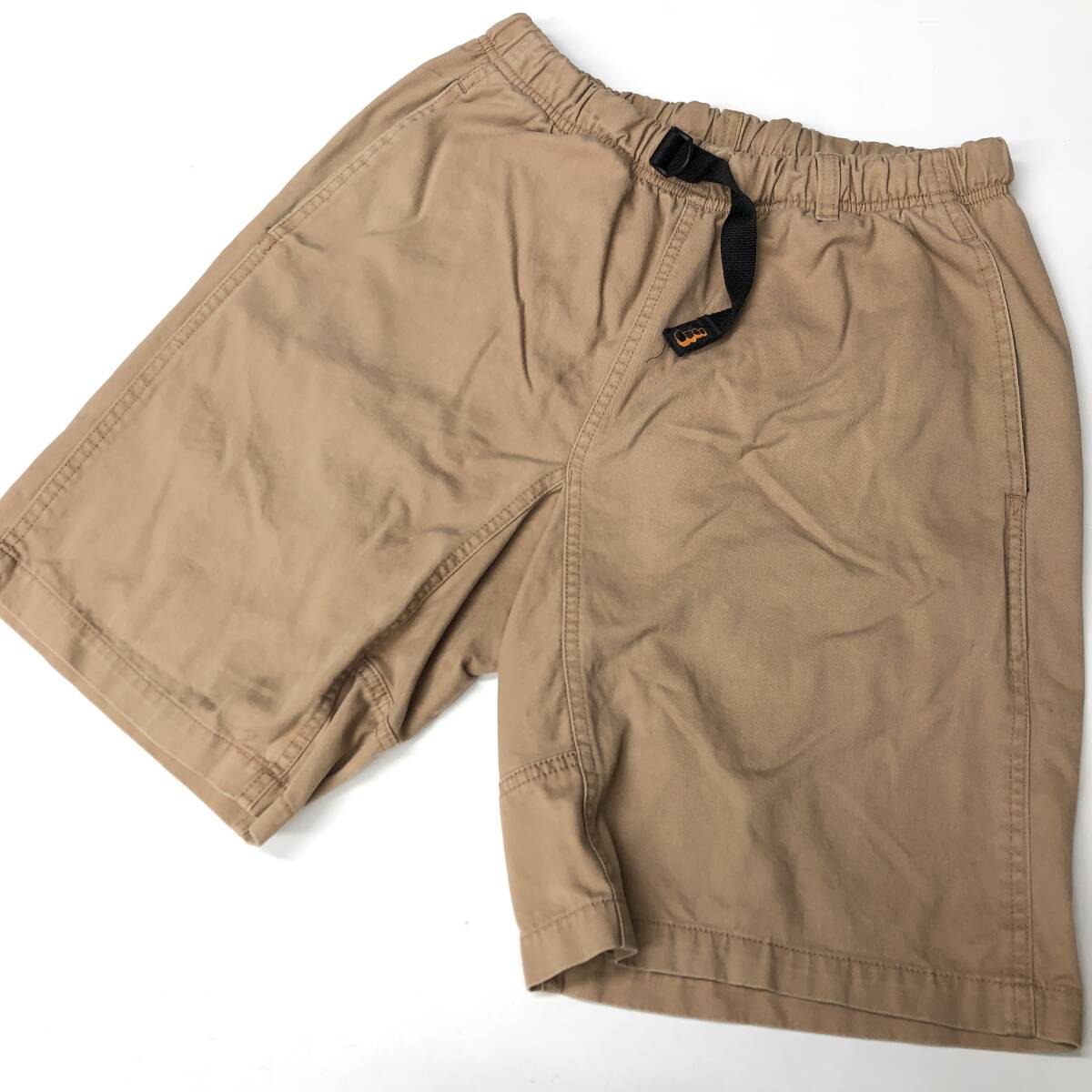 ロックス ROKX コットンハーフパンツ タン Sサイズ拍卖