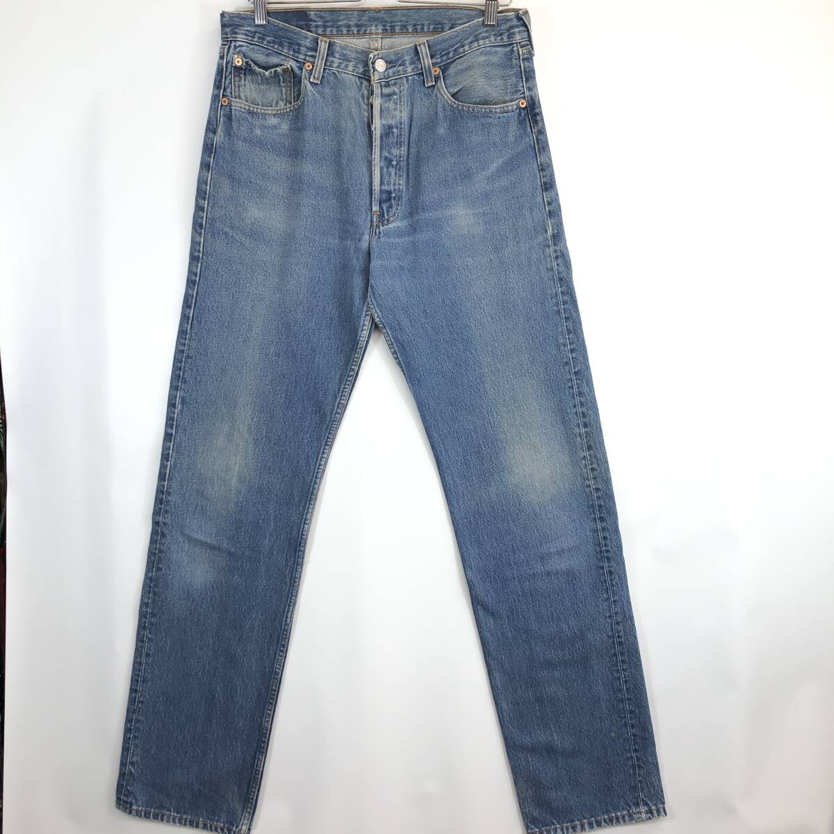 90s USA製 リーバイス 501 デニムパンツ W34 ボタン裏522M 内タグ無し拍卖