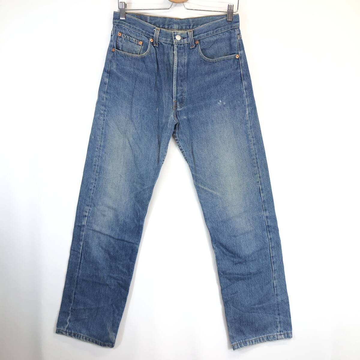 90s USA製 リーバイス 501 デニムパンツ 555刻印 W32 93年 501-5900拍卖