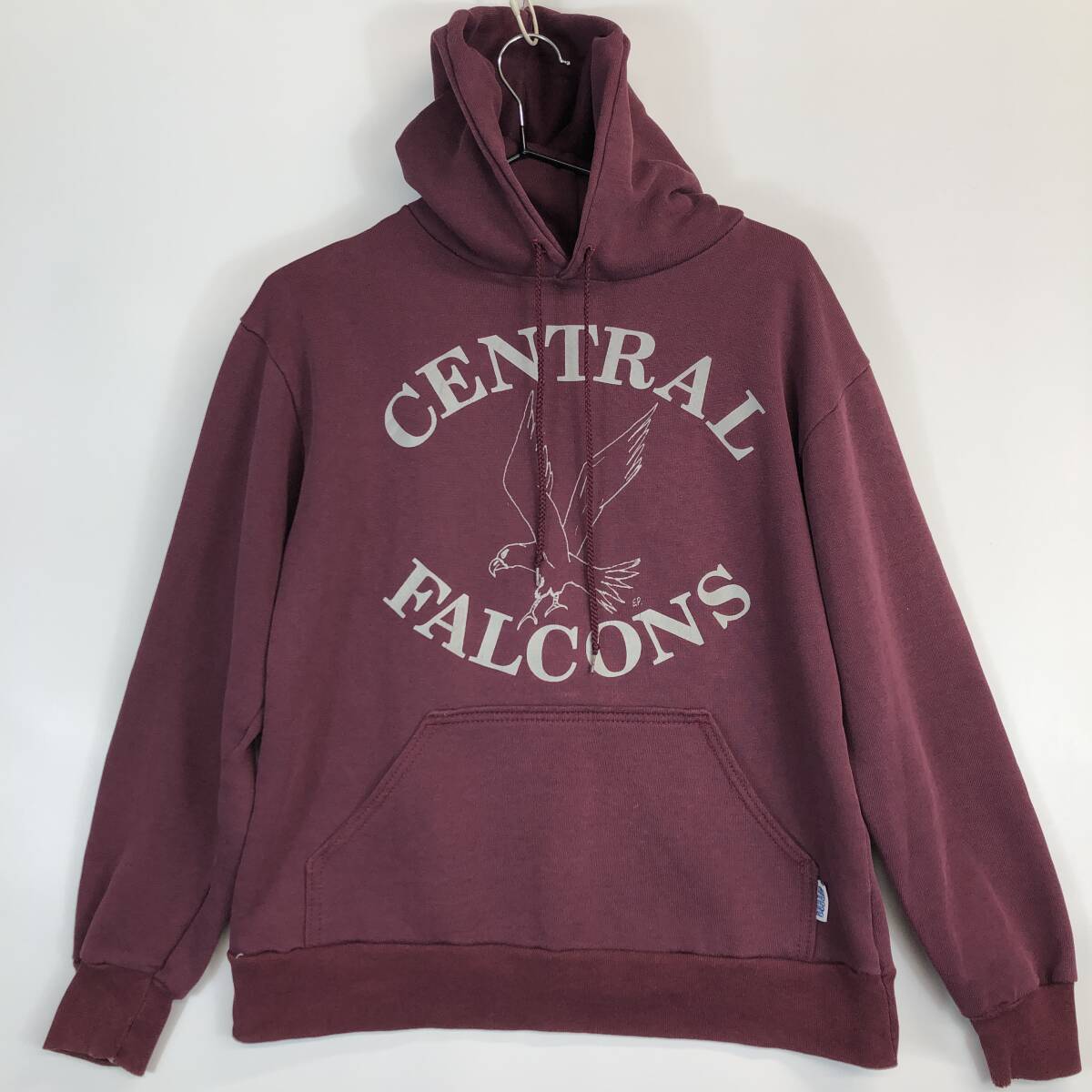 80s USA製 DODGER スウェットパーカー Mサイズ マルーン CENTRAL FALCONS セントラルファルコンズ拍卖