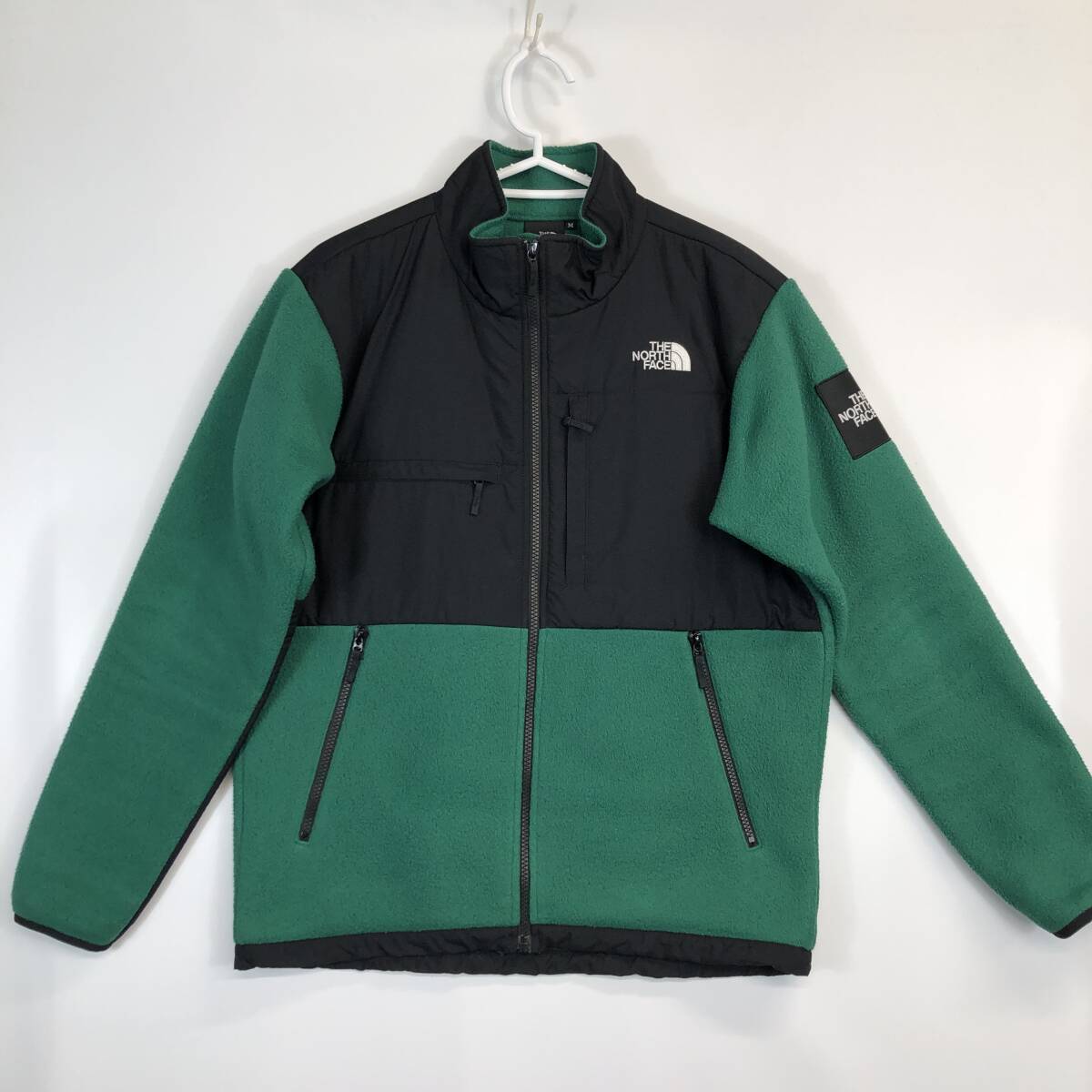 THE NORTH FACE デナリジャケット NA72051 ノースフェイス フリースジャケット グリーン ブラック Mサイズ拍卖