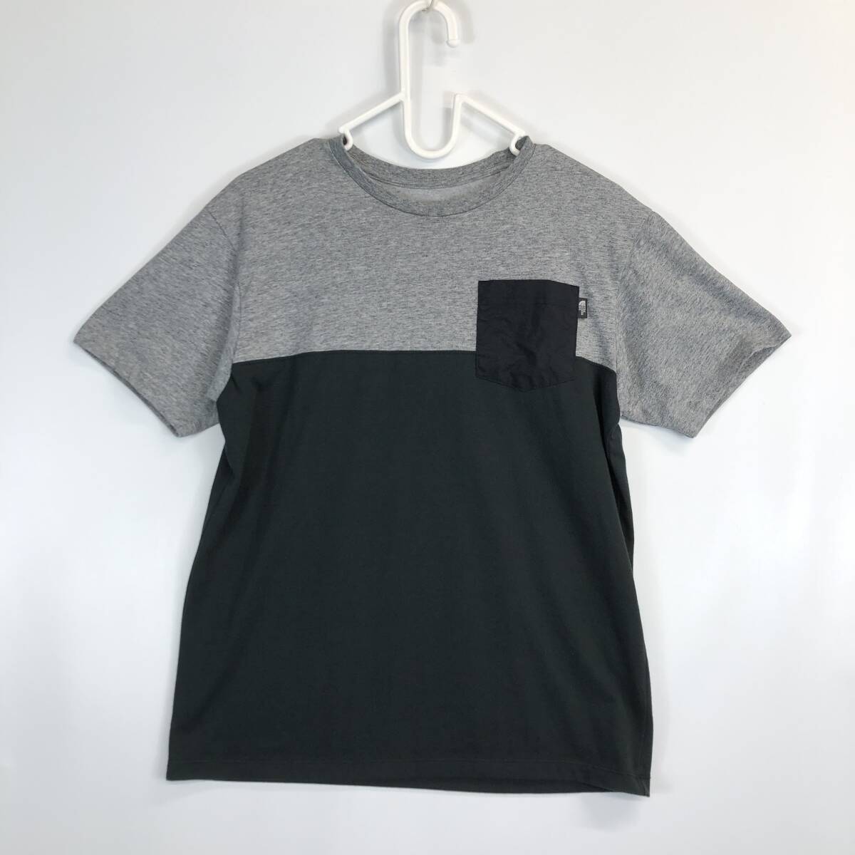 ノースフェイス THE NORTH FACE トレッキング 半袖Tシャツ S/S 2 TONE POCKET NT31738 Sサイズ メンズ拍卖