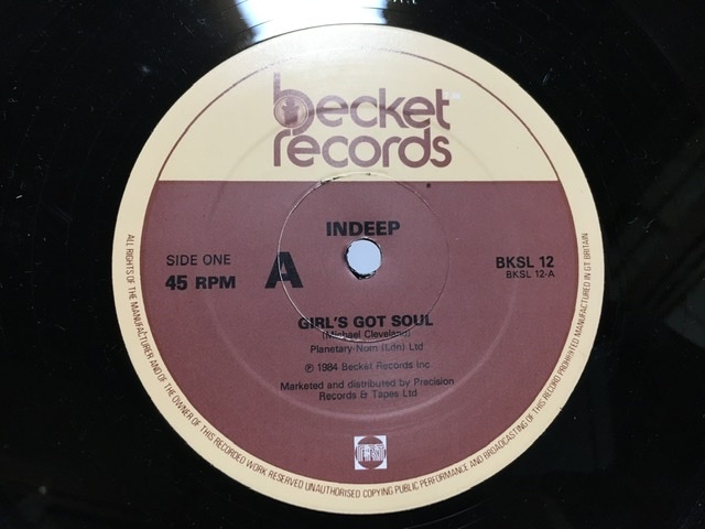 INDEEP GIRL'S GOT SOUL 12inch インディープ拍卖