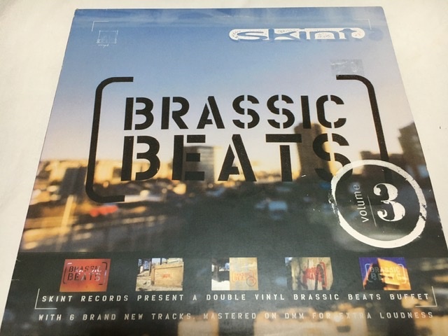 FATBOY SLIM SKINT BRASSIC BEATS Vol.3 LP 2枚組 FATBOY SLIM MIDFIELD GENERAL LO-FIDELITY SPACE RAIDERS オムニバス拍卖