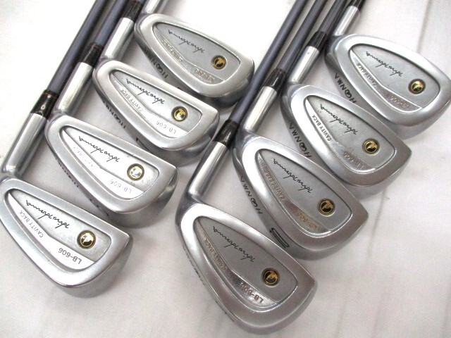 ★即決 ホンマ LB-606 CAVITY BACK 5~11・S 8本 SUPER FERRITE CARBON LIGHT R-1拍卖