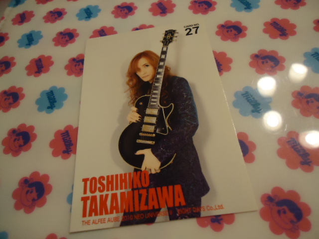 THE ALFEE トレカ アルフィー 高見沢俊彦 坂崎幸之助 桜井賢 2010年 NEO UNIVERSE トレカ No27拍卖