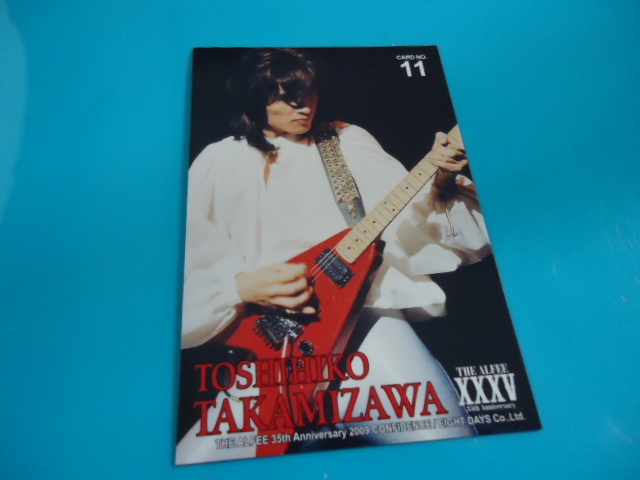 【レア】THE ALFEE トレカ アルフィー 高見沢俊彦 坂崎幸之助 桜井賢 2009年トレカ No11拍卖
