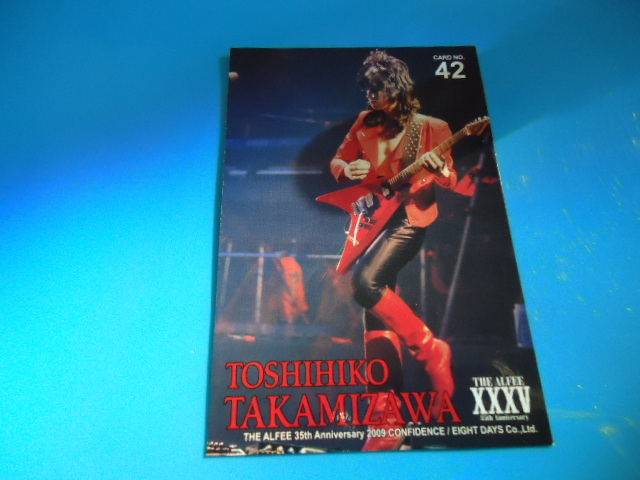 【レア】THE ALFEE トレカ アルフィー 高見沢俊彦 坂崎幸之助 桜井賢 2009年トレカ No42拍卖