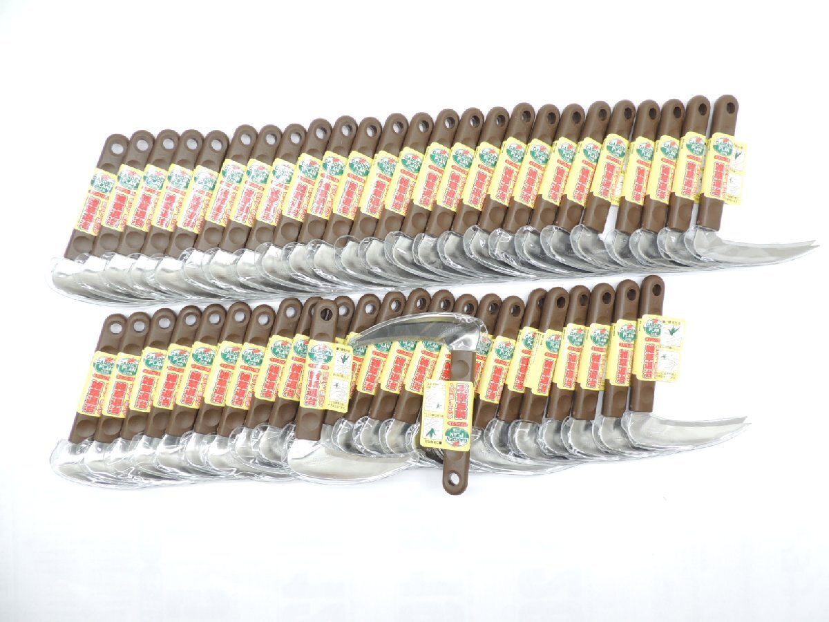 日本製 GARDEN PLAN ガーデンプラン SF-GP110 ステンレス草取り職人 50丁セット 100ミリ JAN 4931999644189 草取 小鎌拍卖