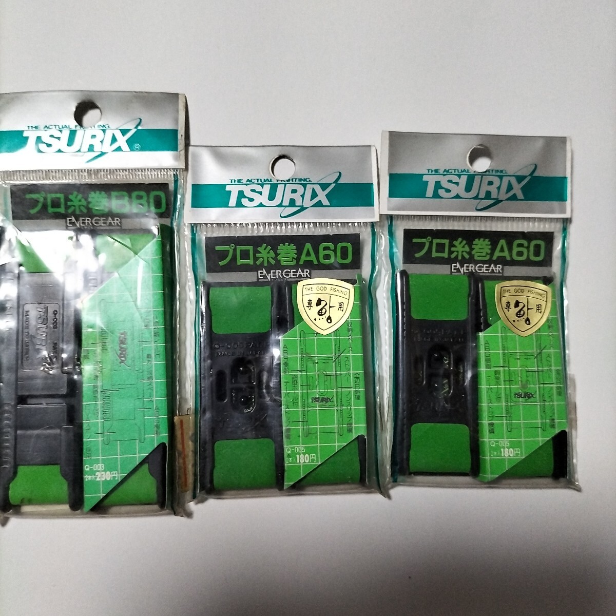 TSURIX鮎 プロ糸巻B80 2組入A602組入り2枚の計3組セット在庫処分品。拍卖