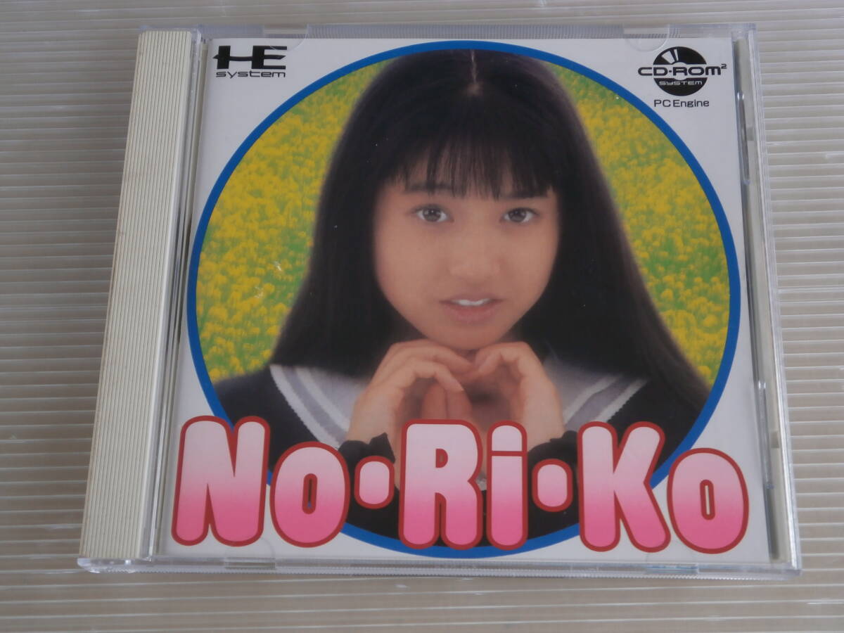 ■中古■PCエンジン No・Ri・Ko 小川範子 アイドルひとりじめ CD-ROM2 ハドソン拍卖