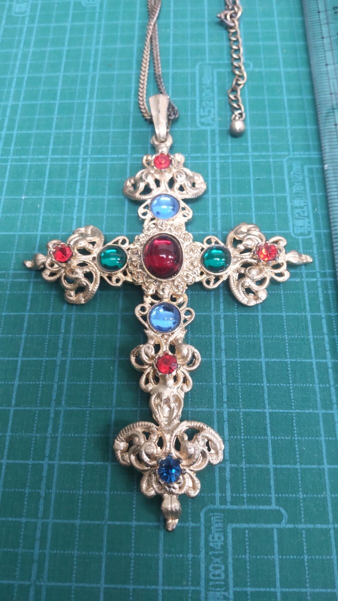 アクセサリー ネックレス 装飾品 カラーストーン 紋章 Y-2拍卖