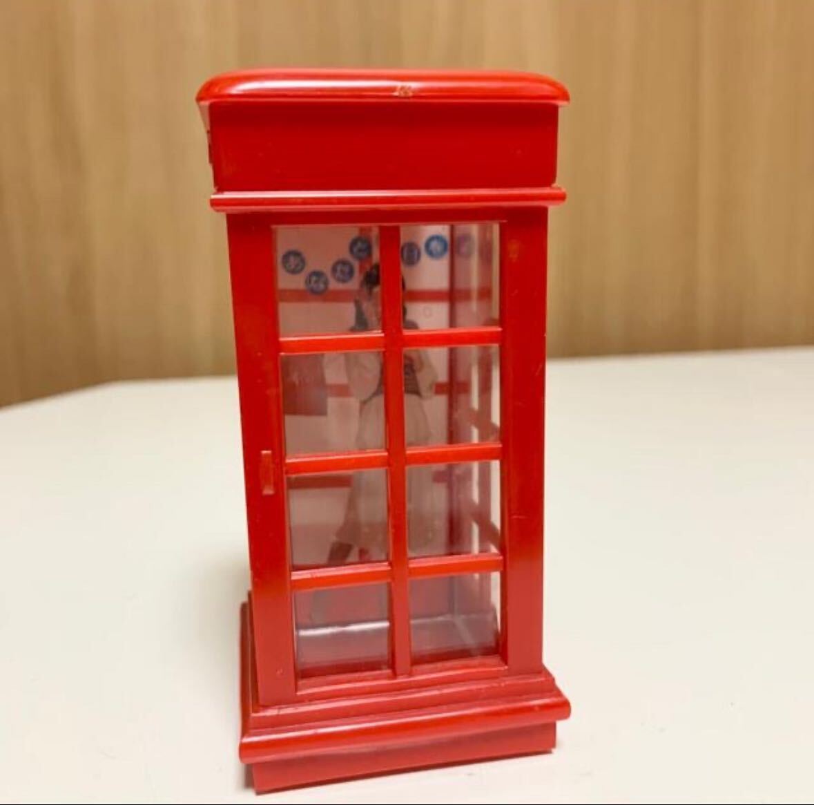 ★匿名配送 赤電話ボックス貯金箱 大和銀行 レア 希少 非売品 ノベルティー 昭和レトロ 限定品 コインバンク 年代物 ららら貯金箱拍卖