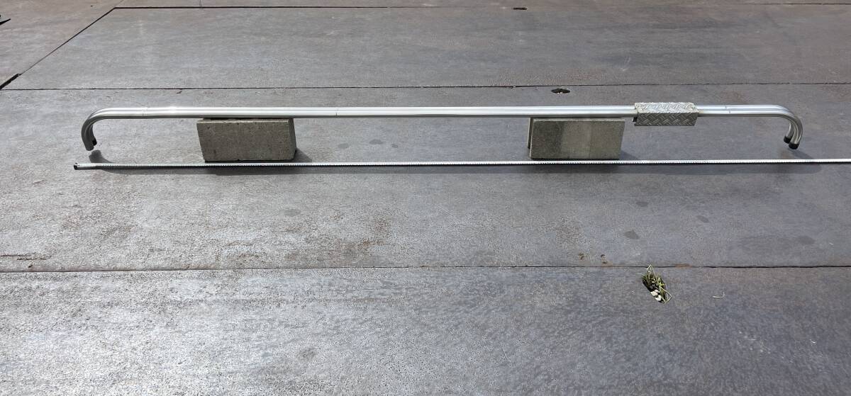 丸パイプ★3170mm★2本★ステンレス製★π数34mm★Φ34★サイドバンパー用★サイドガード用★即決★デコトラ★34ま8T4拍卖