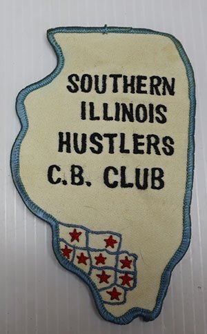 PA50クラブチーム パッチC.B.CLUBアメリカ古着ワッペンSOUTHERN ILLINOISリーンカ HUSTLERSハスラーズ/オールド&レトロ拍卖