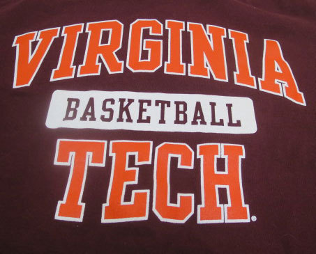 UST63チャンピオンCHAMPIONアメリカ古着カレッジTシャツSアズキ系バージニアVIRGINIAバスケットボール オールド拍卖