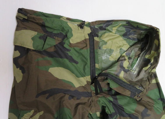 AP4米軍実物ARMYアメリカ古着ウッドランドカモ柄レインパンツMミリタリーパンツ迷彩オーバーパンツ アウトドアパンツ オールド拍卖