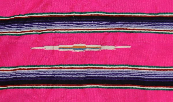 RA34メキシカンラグUNKNOWNアメリカ古着カーペットMEXICO敷物マット/アウトドア民族系ハイキング/ネイティブ柄/サロペット/ベッドカバー拍卖