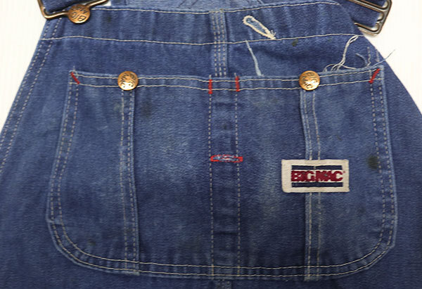 CO76ビッグマックBIGMACアメリカ古着アメリカ製80’S-90'SビンテージW32オーバーオール/デニムパンツPENNEYSぺニーズオールインワン/ストア拍卖